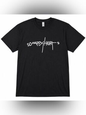 Bryan Adams So Happy It Hurts U.S Tour Merch Graphic Tee -
